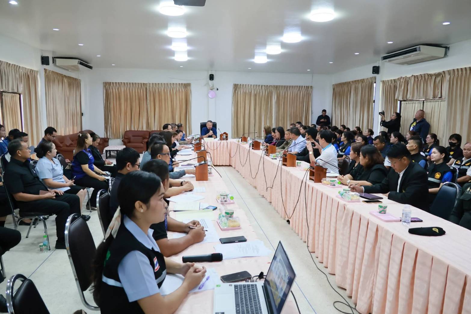 พช.มหาสารคาม ร่วมประชุมติดตามการขับเคลื่อนการป้องกันและแก้ไขปัญหาผู้ป่วยที่มีอาการทางจิตจากการใช้ยาเสพติด “มหาสารคาม 5 กัลยาณมิตรพัฒนาคุณภาพชีวิตผู้เสพ/ผู้ติดยาเสพติดโมเดล 