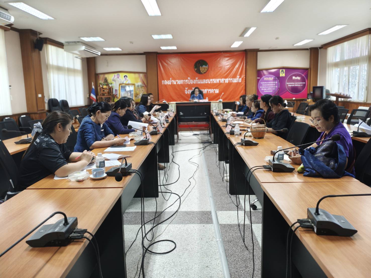 พช.มหาสารคาม : โดยสำนักงานเลขานุการคณะอนุกรรมการบริหารกองทุนพัฒนาบทบาทสตรีจังหวัดมหาสารคาม ได้จัดประชุมคณะทำงานขับเคลื่อนกองทุนพัฒนาบทบาทสตรีจังหวัด ครั้งที่ 4/2569